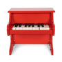 Red Wooden Glossy Toy Piano